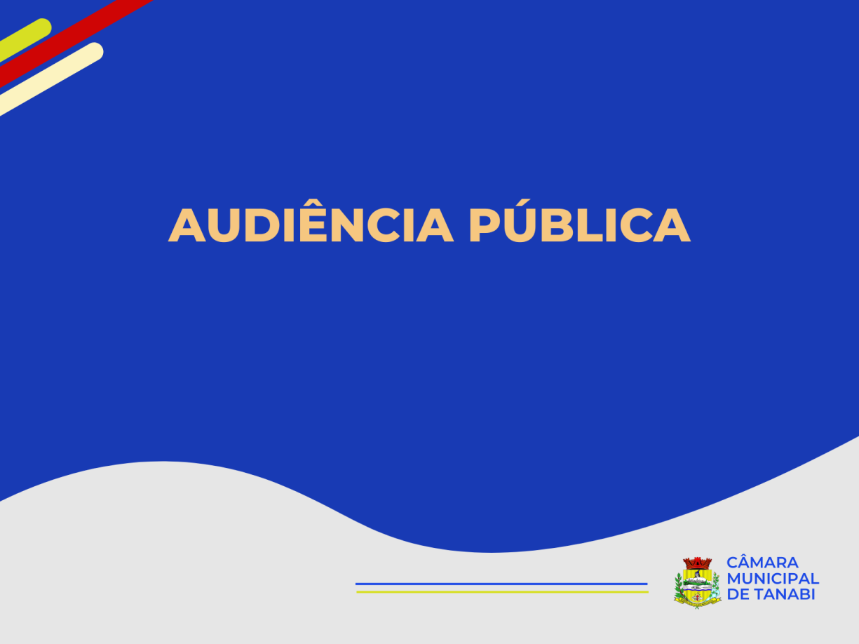 Lei que cria Programa de Desenvolvimento Econômico é tema de audiência pública