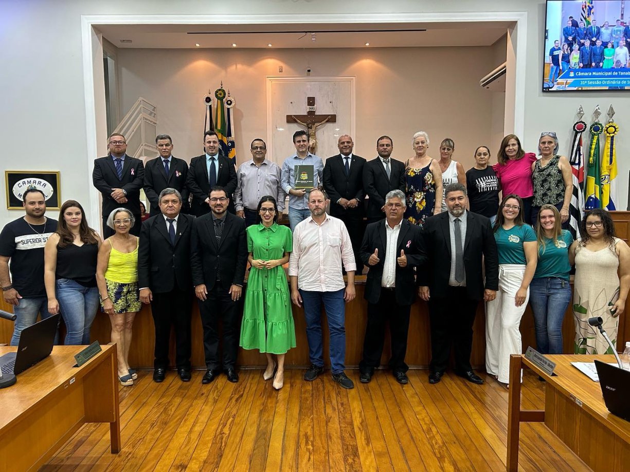 Câmara entrega Moção de Aplausos ao Dionísio Protetor.