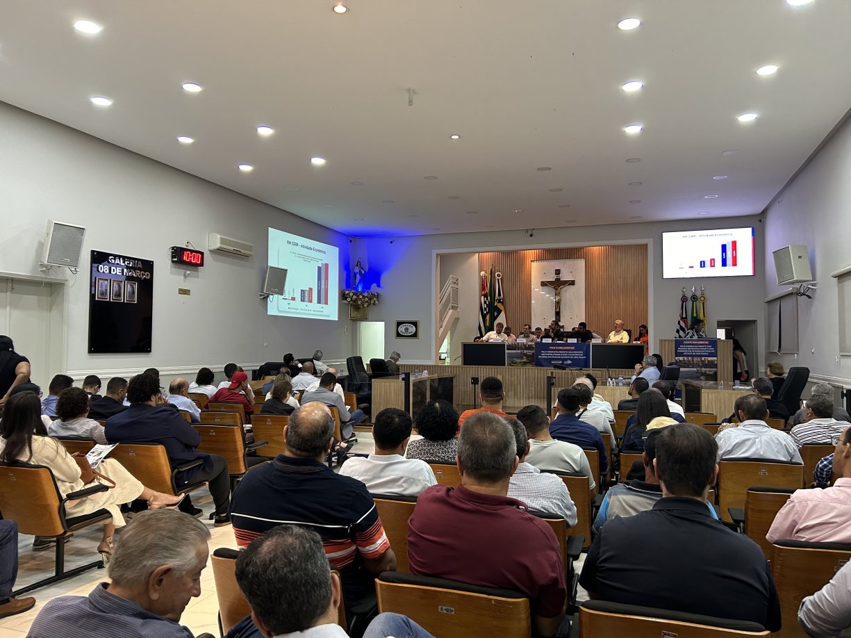Encontro sobre região metropolitana reúne dezenas na Câmara de Tanabi