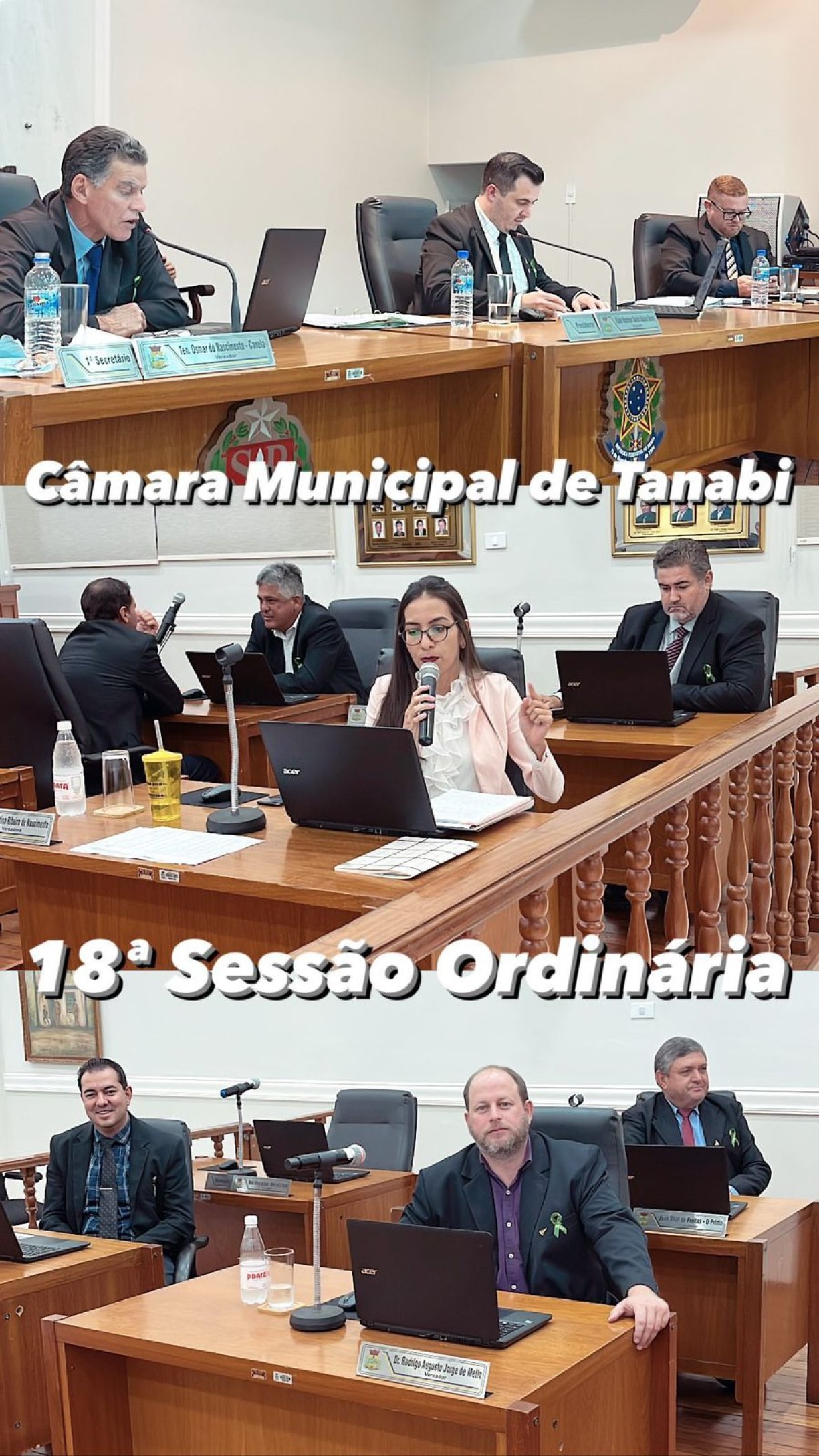 Vereadores protocolam Requerimentos na última Sessão Ordinária.