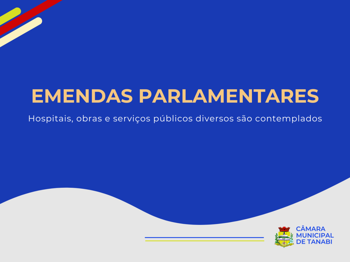 Emendas destinam mais de R$ 1,5 milhão a entidades, projetos e iniciativas de Tanabi