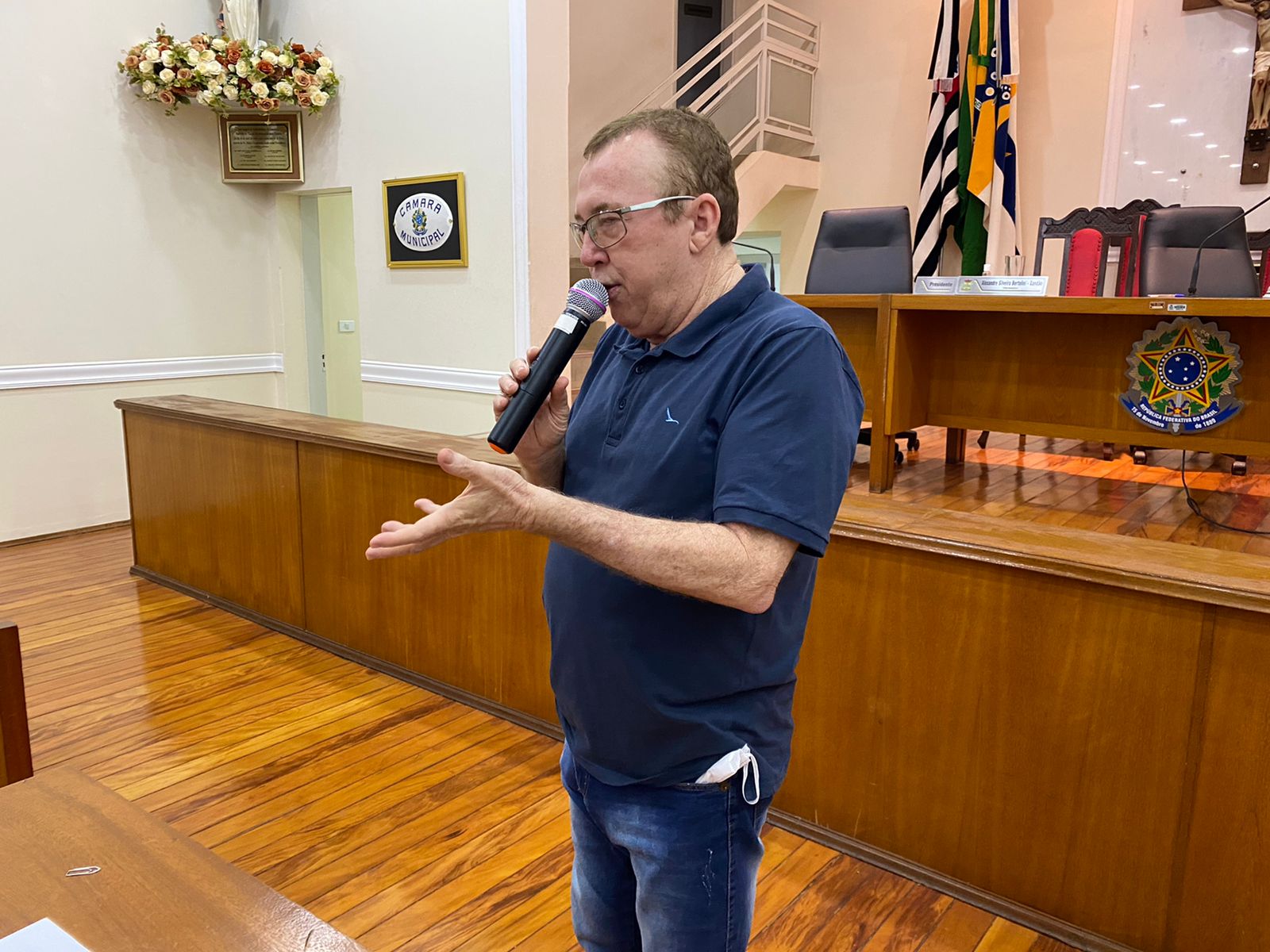 Padre Oscar é convidado para palestra na Câmara Municipal de Tanabi