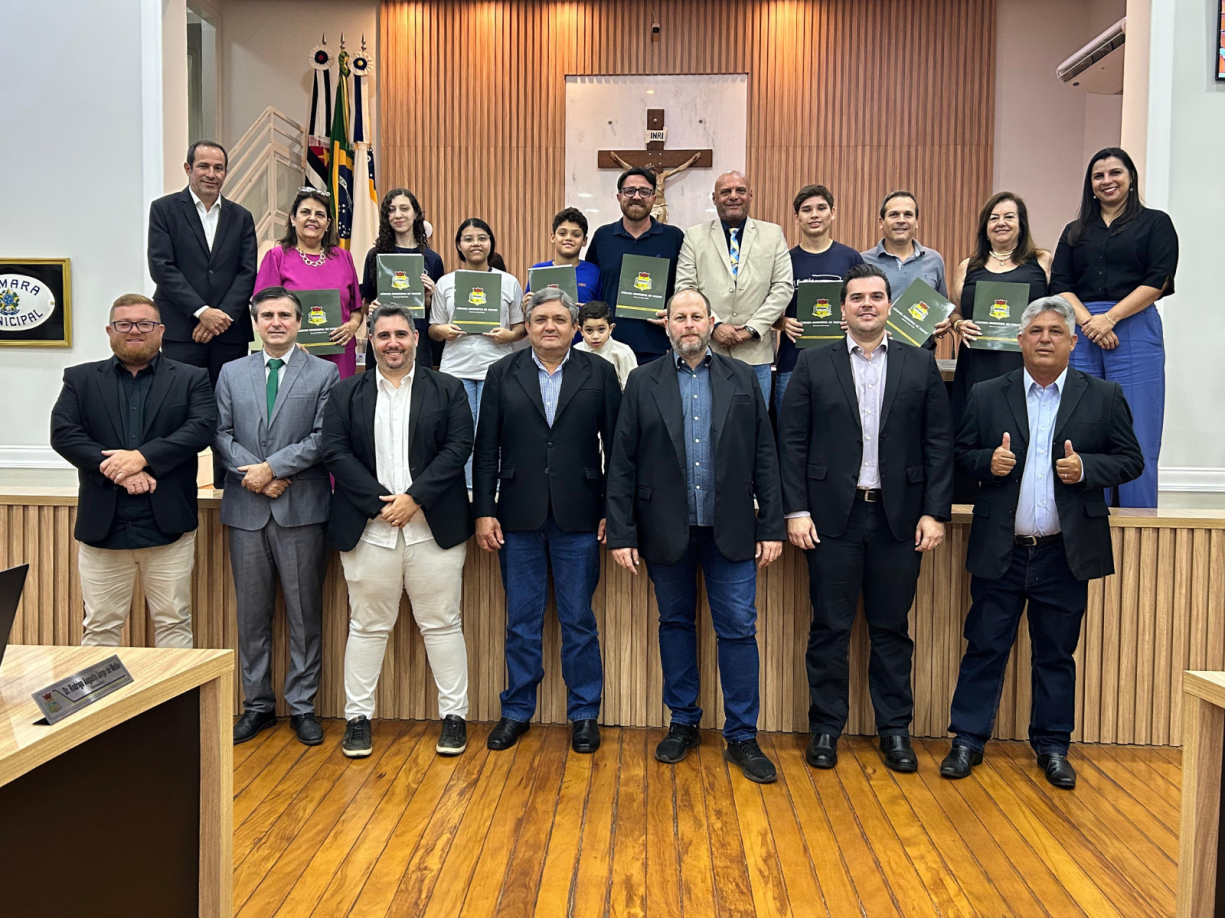 Câmara de Tanabi aprova Moção de Aplausos à equipe da Escola João Portugal