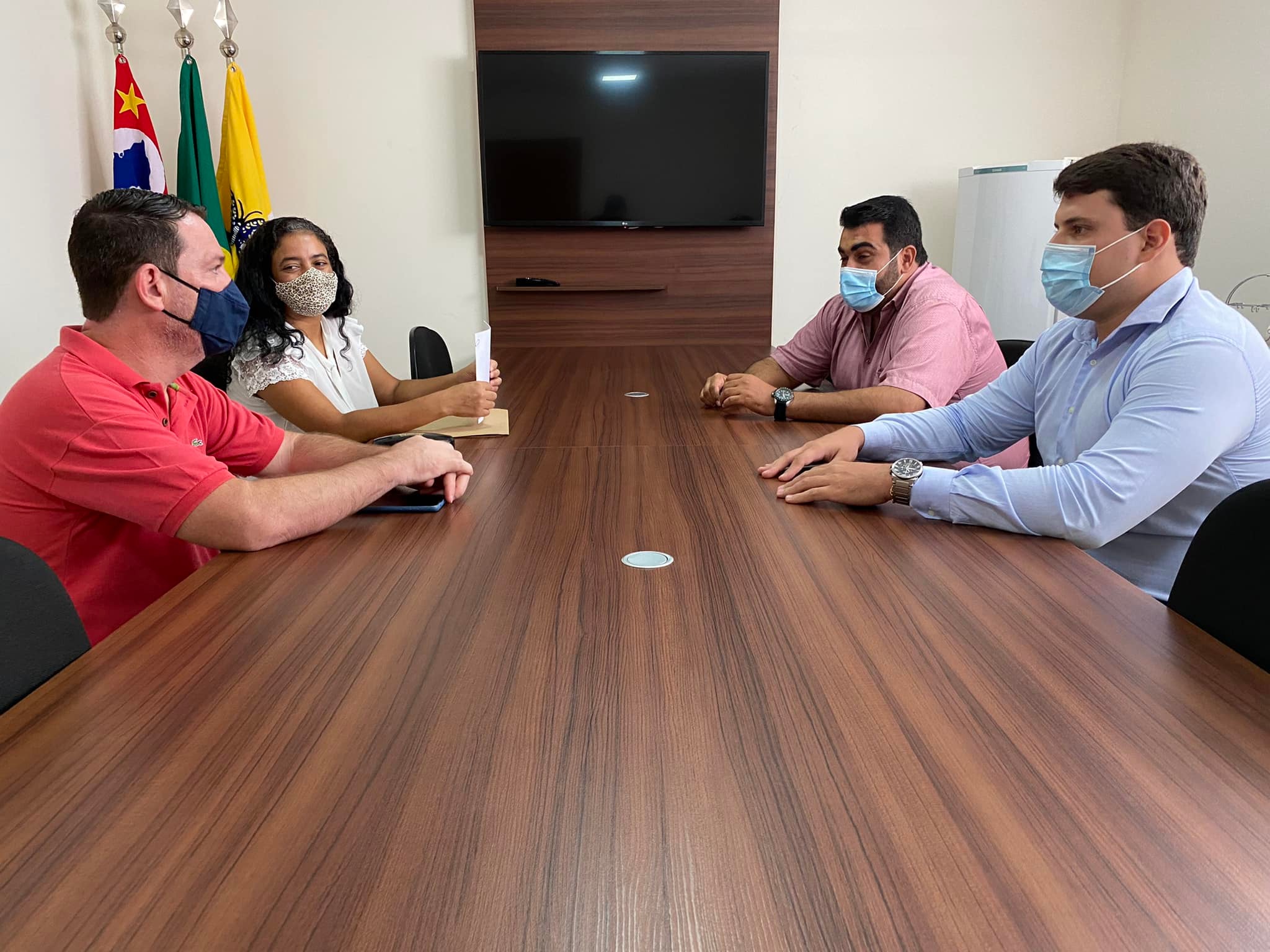 Presidente da Câmara se reúne com Psicólogos