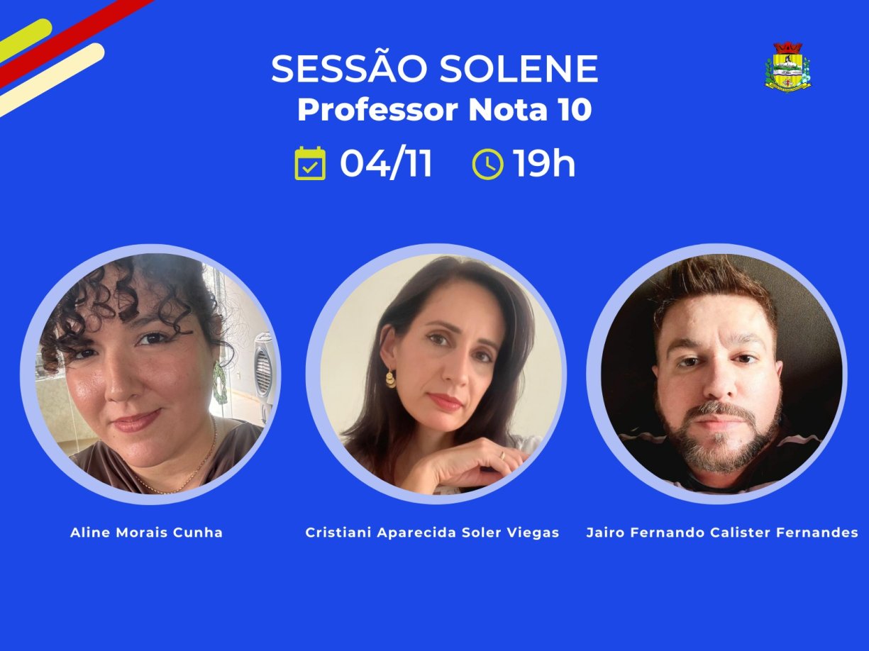 Entrega dos Prêmios Aluno Nota 10 e Professor Nota 10 ocorre nesta segunda