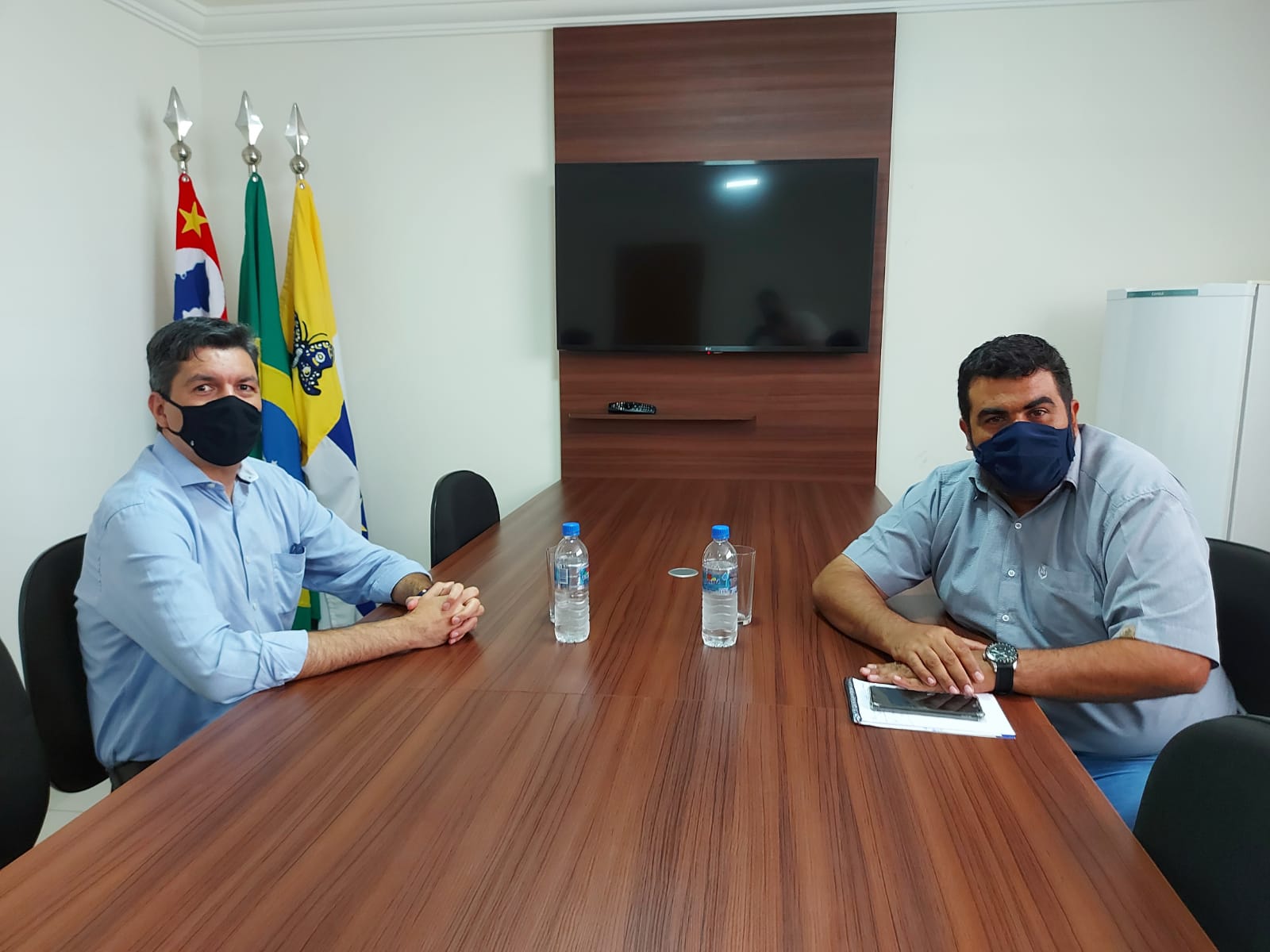 Presidente da Câmara recebe visita do Gerente de Relações Institucionais da Tereos
