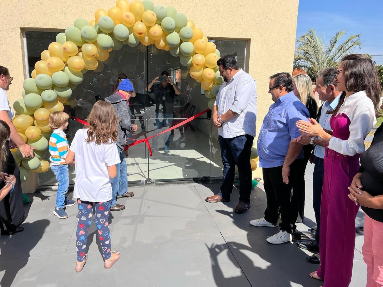 Centro de Convivência é inaugurado no Lar dos Idosos.