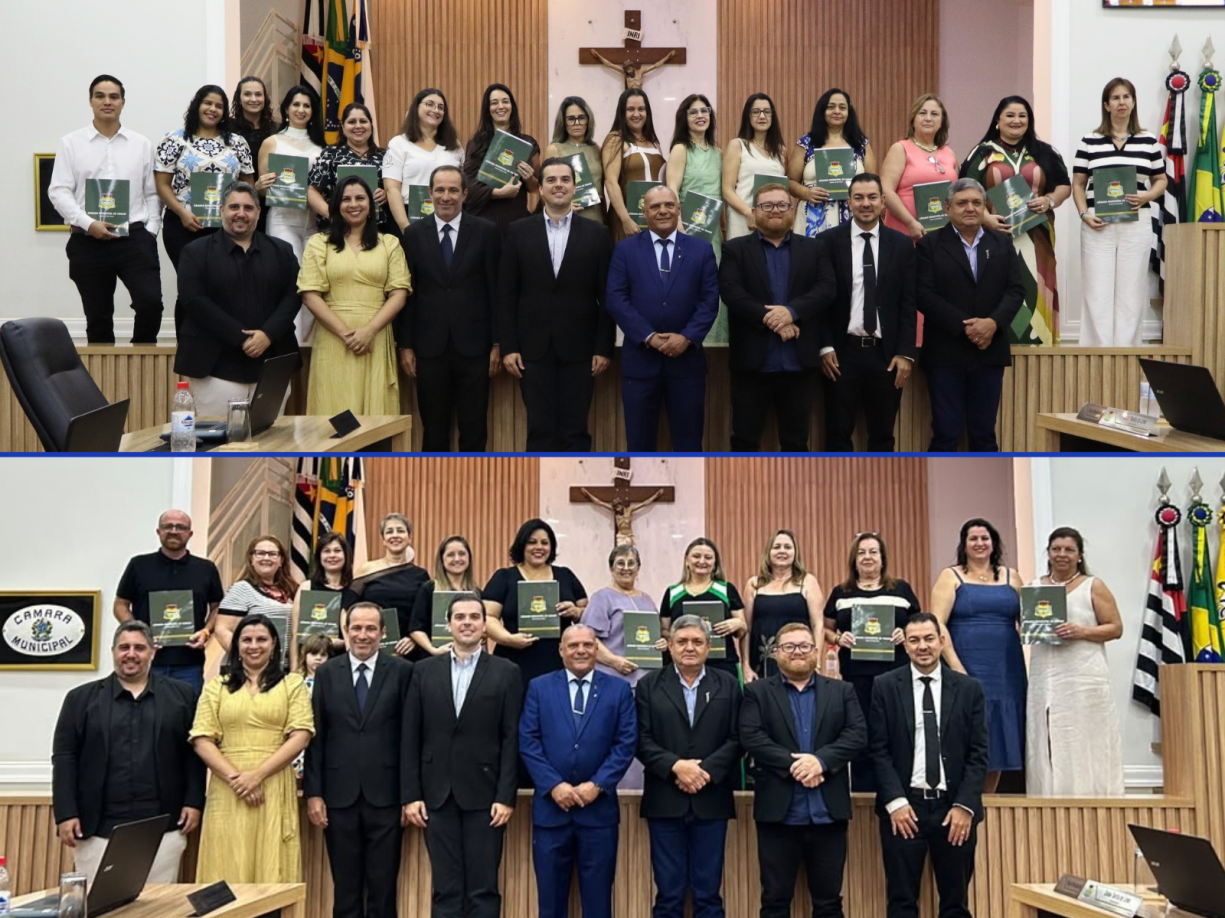 Moções de aplausos reconhecem professores das escolas estaduais Padre Fidélis e João Portugal