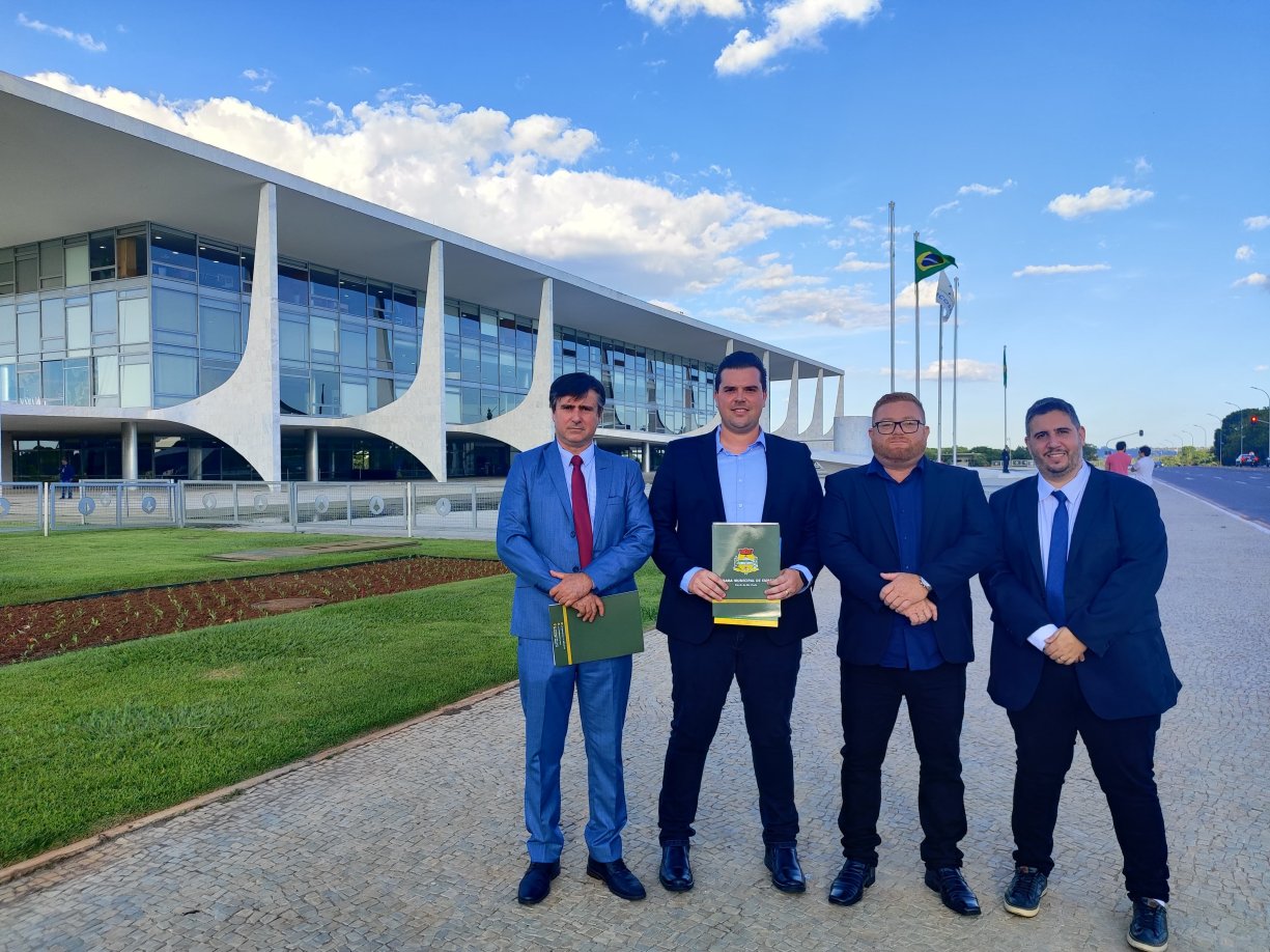 Em busca de recursos, vereadores de Tanabi fazem visita a Brasília
