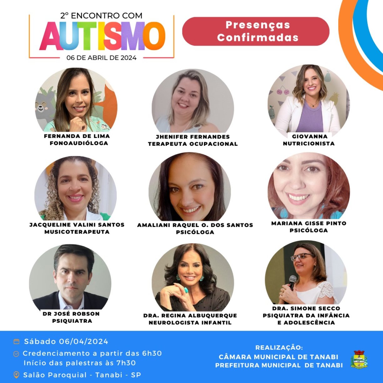 2º Encontro com Autismo movimenta Tanabi no dia 6 de abril