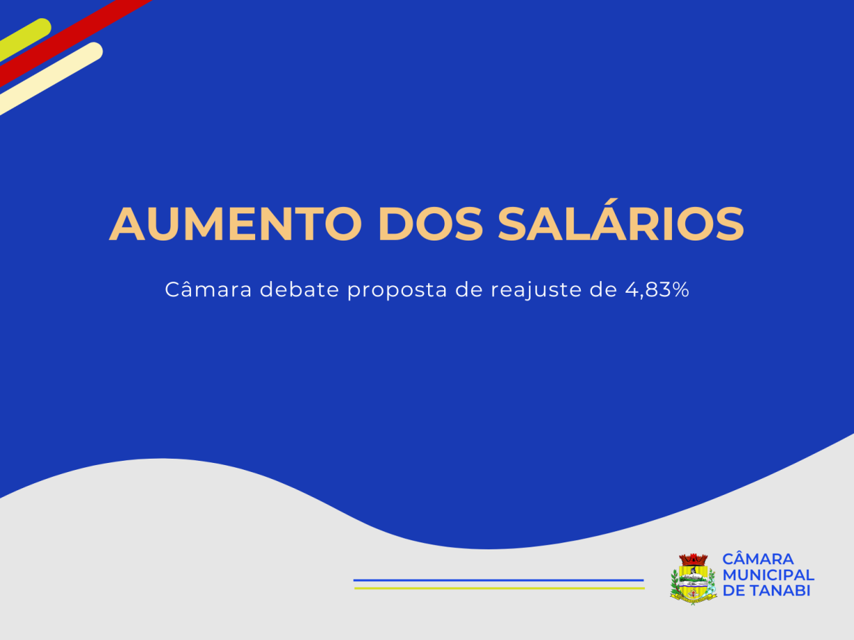 Vereadores analisam projeto que concede reajuste aos servidores da Prefeitura