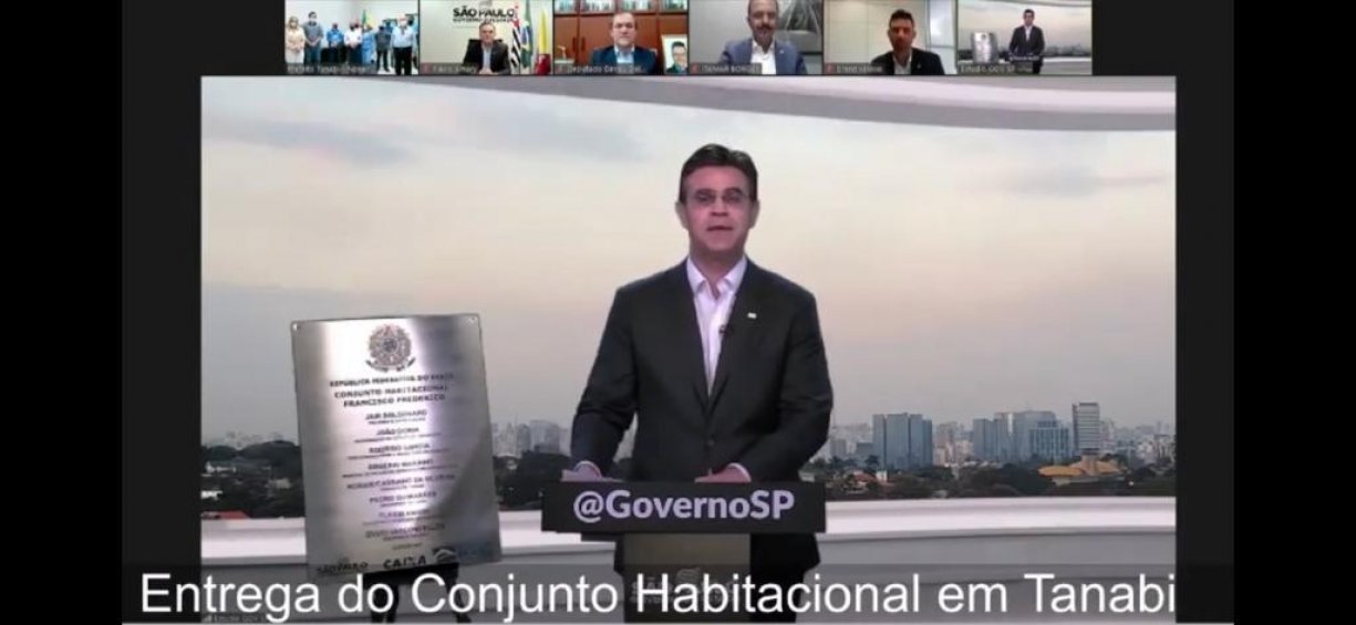Vice-governador Rodrigo Garcia anuncia andamento das obras das casinhas de Ibiporanga