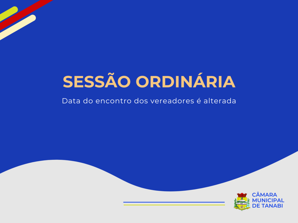 Em função do Dia do Servidor Público, sessão ordinária será na próxima terça-feira 